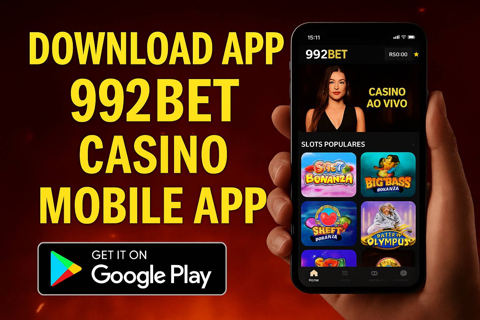 Baixar o 992BET Cassino App