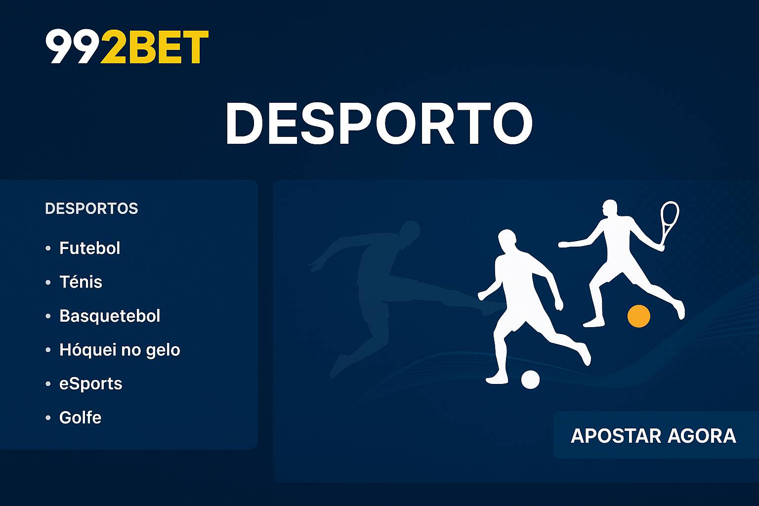 Aposte em apostas esportivas no cassino online 992BET